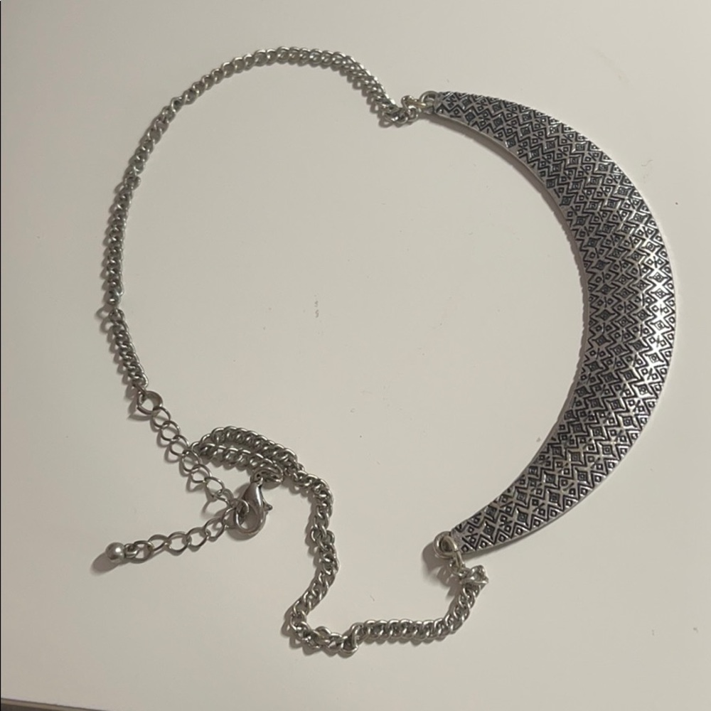 3/$25 half moon necklace